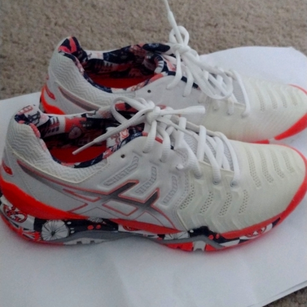 Women's Aasics Gel Resolution 7 (Limited Edition London Tennis Shoe)